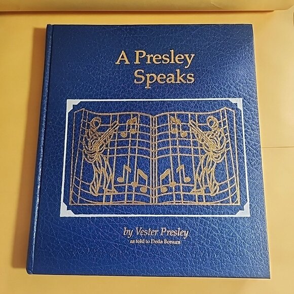 A Presley Speaks by Vester Presley and Deda Bonura (1978, Book, Illustrated) - Picture 1 of 9